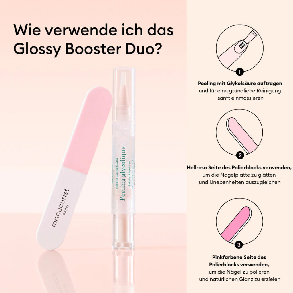Glossy Booster Duo 4 ml - Blanda Beauty