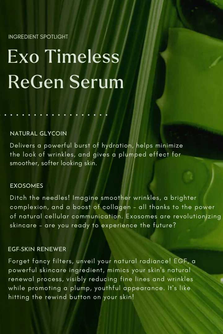Naya Exo Timeless ReGen Serum - Spotlight