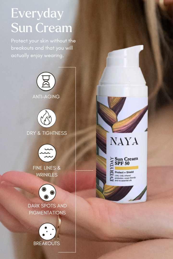 Naya Sonnencreme Shield - Schutz für jeden Tag