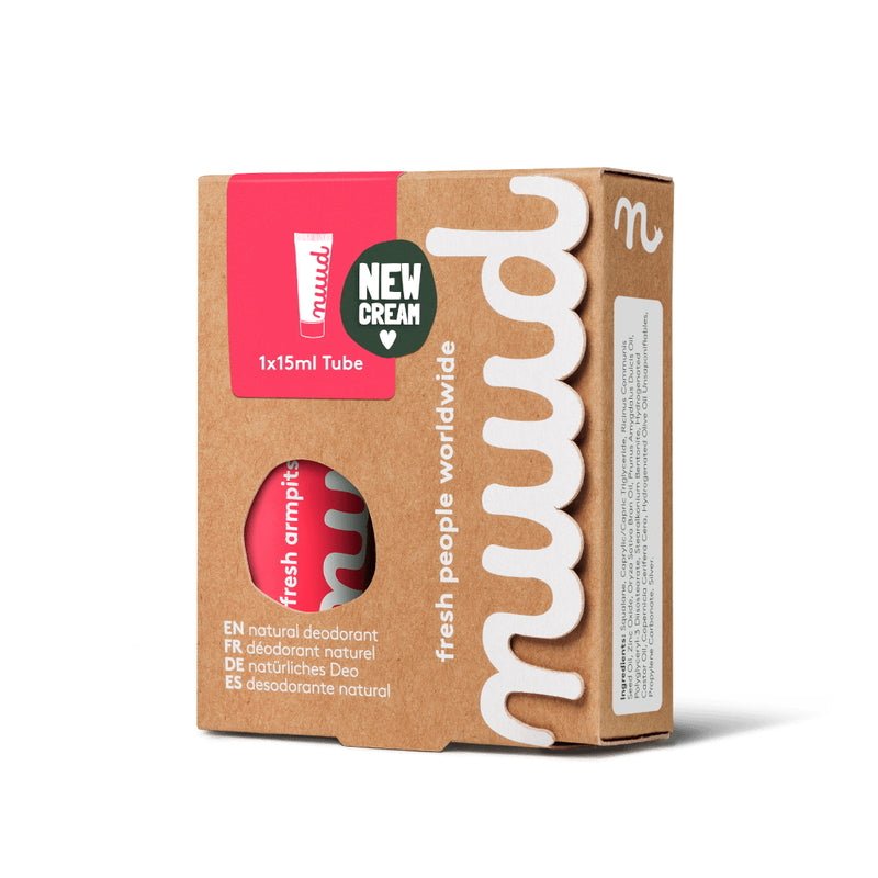 Nuud natürliches Deo The Carefree mit Mikrosilber Red 40ml