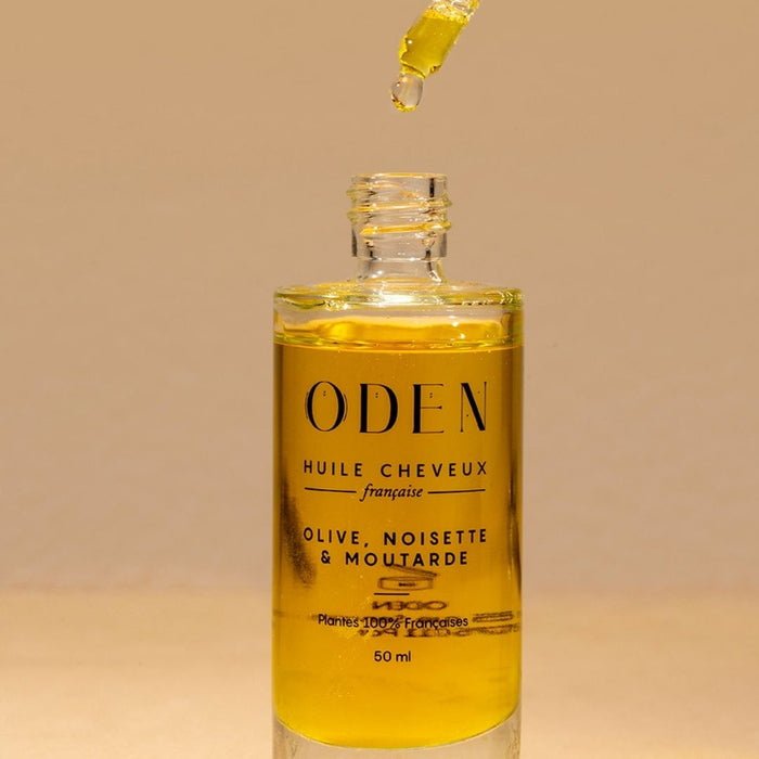Oden French Hair Oil - Close up