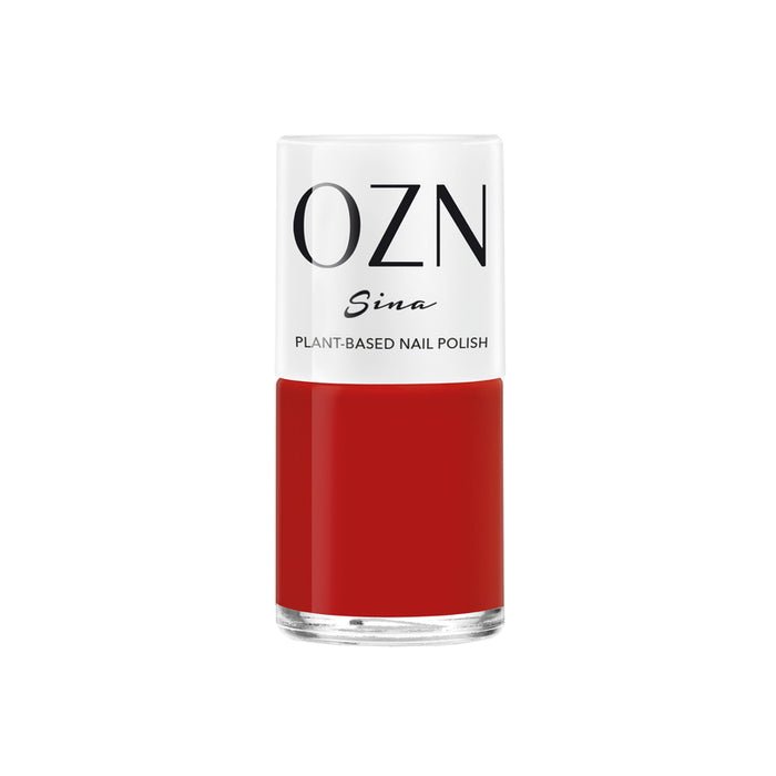 OZN Nagellack Sina - Kirschrot mit einem Hauch Pink
