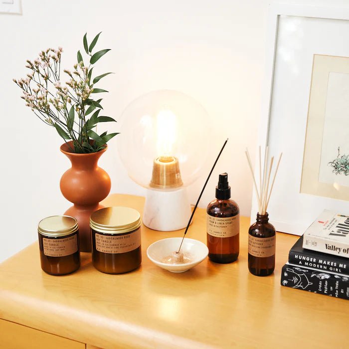P.F. Candle Co. No. 32 Sandalwood Rose Room & Linen Spray - Sandalwood Rose Collection