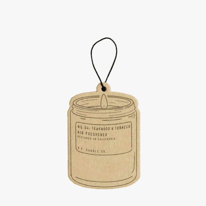No. 4 Teakwood & Tobacco - Air Freshener 2 - Pack - Blanda Beauty