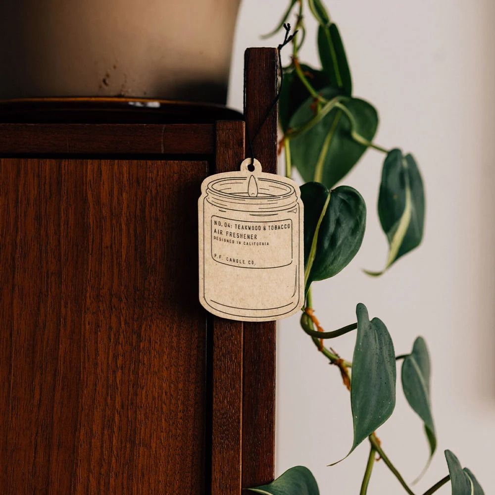 No. 4 Teakwood & Tobacco - Air Freshener 2 - Pack - Blanda Beauty