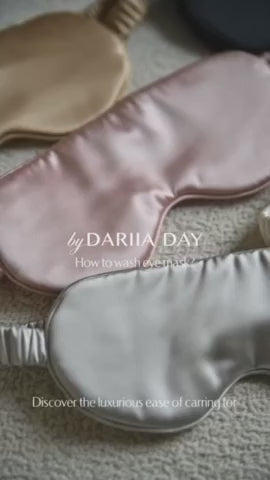 Silk Eye Mask Leopard von Dariia Day - Pflegehinweise