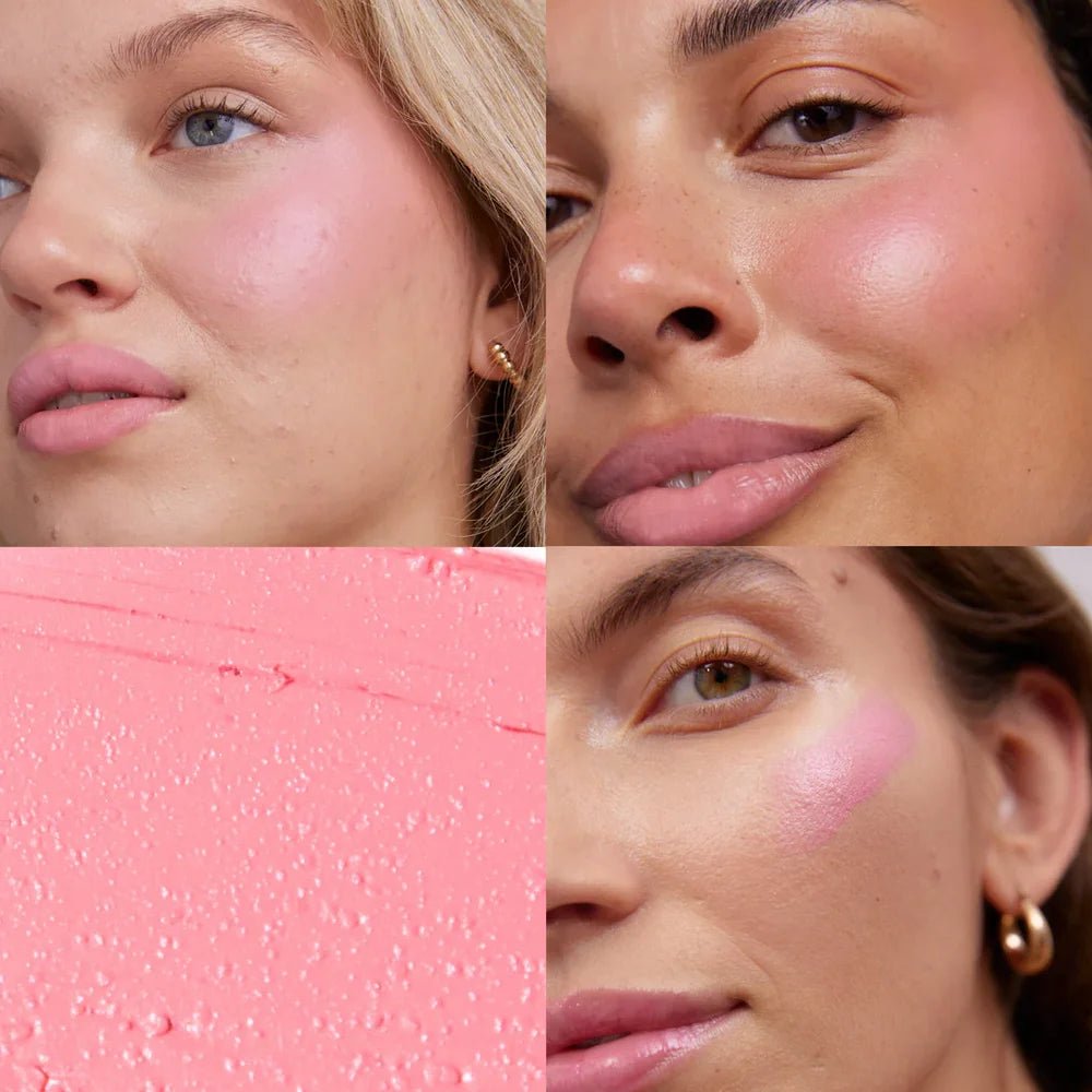 Blush Balm Baby Bloom 5 g - colour on cheeks