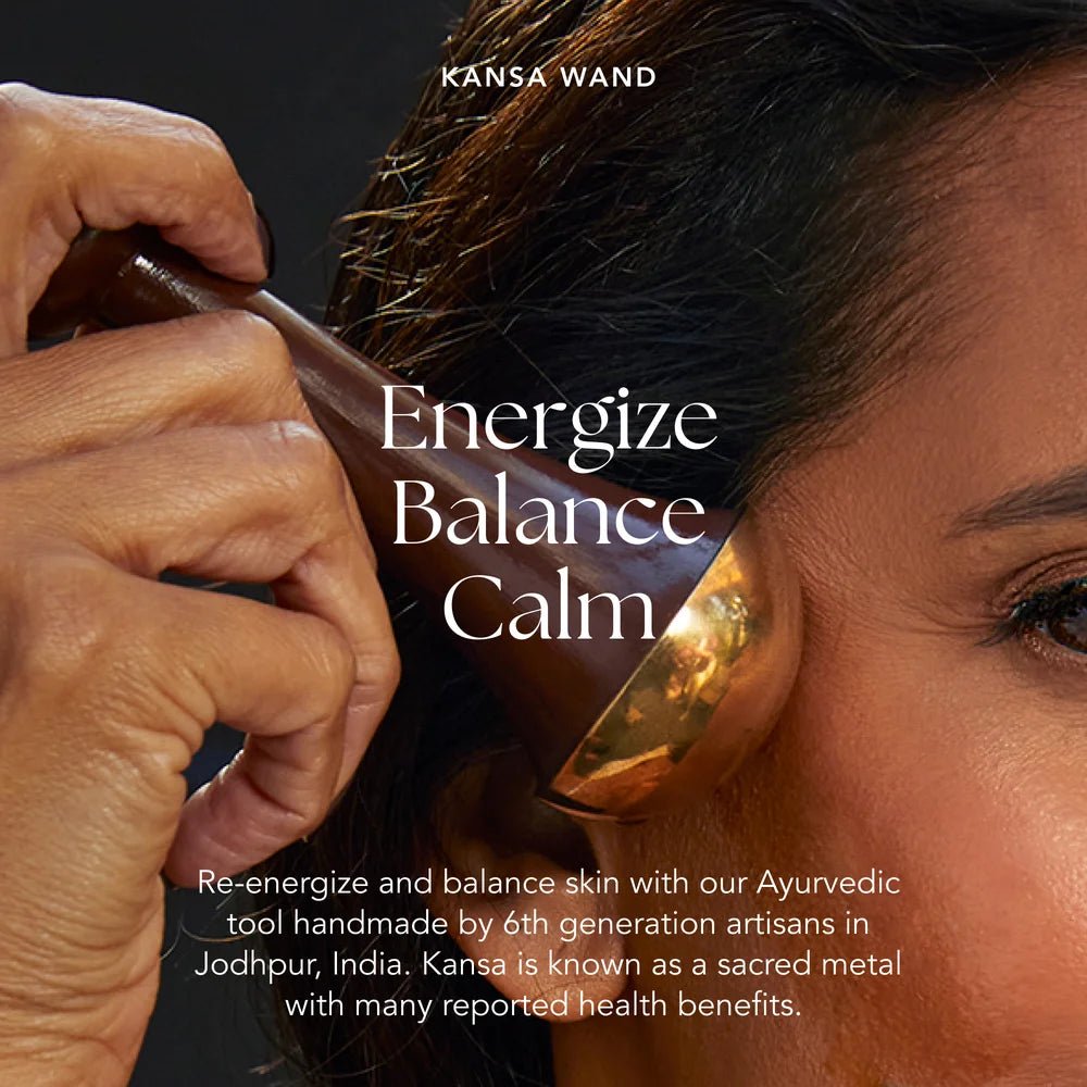 Kansa Wand - Facial Massage Tool - Blanda Beauty