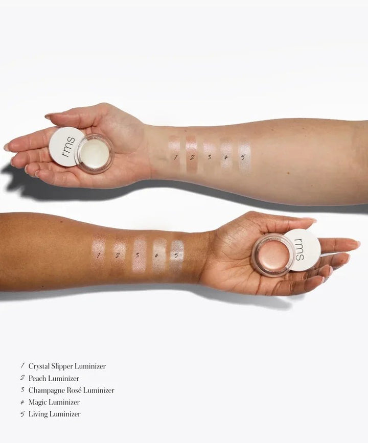 RMS Luminizer Arm Swatches All Colors