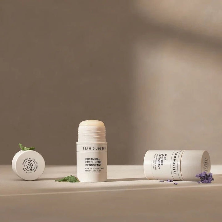 Team Dr. Joseph natürliche Deos Botanical Freshness und Daily Comfort