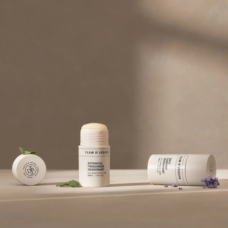 Team Dr. Joseph natürliche Deos Daily Comfort und Botanical Freshness