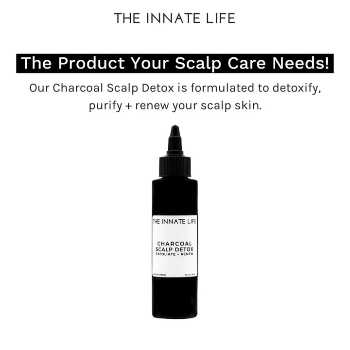 Charcoal Scalp Detox 120 ml - Blanda Beauty