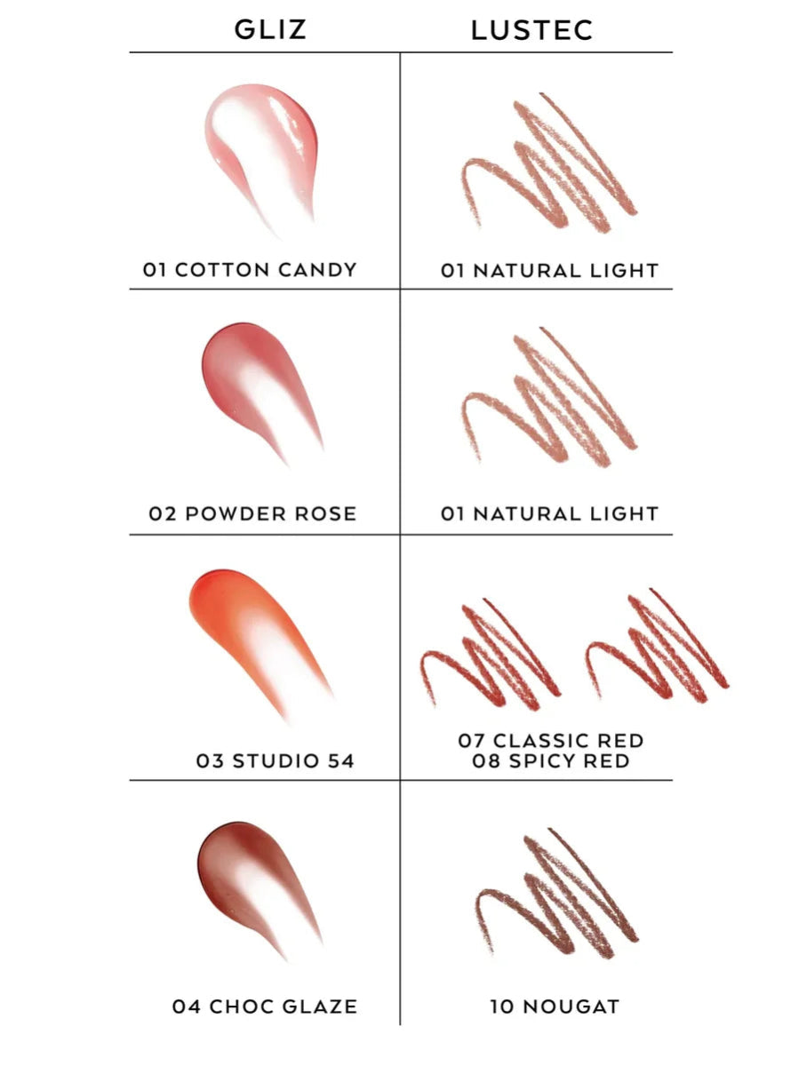 Und Gretel Gliz High-Shine Lip Oil - Shadefinder Lipliner