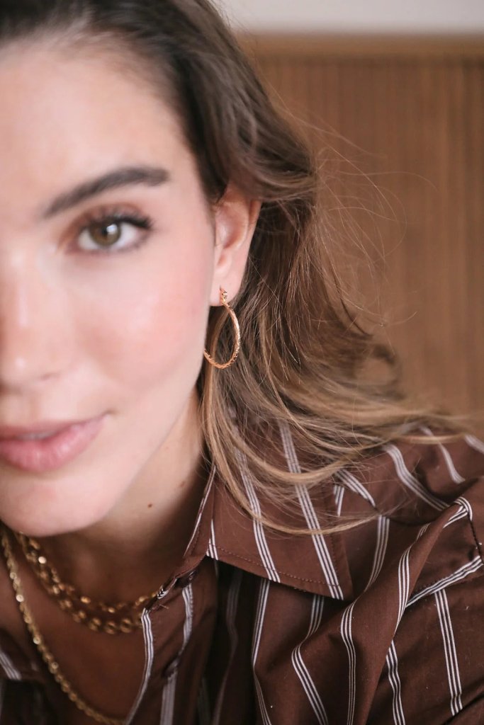 Waekura Ayla Earrings - Model