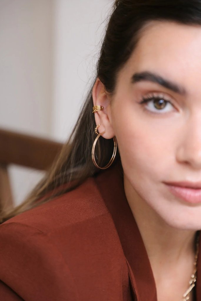 Waekura Clara Earrings - Model