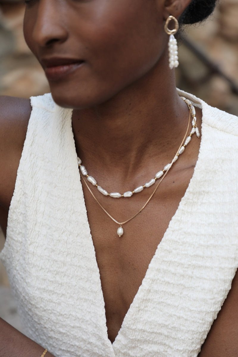 Waekura Madone Necklace - Model